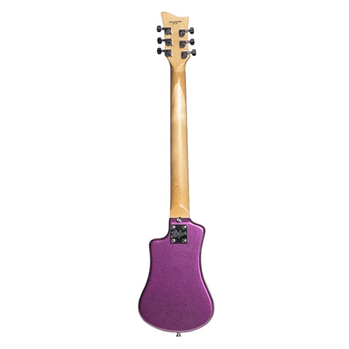 Hofner Shorty Guitar - Purple - Image 3