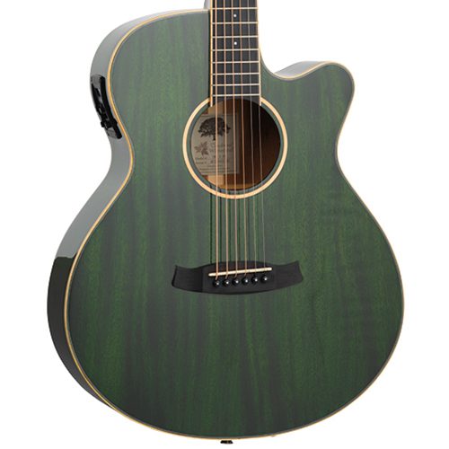 Tanglewood Winterleaf TW4 E FG - Green Gloss - Image 4