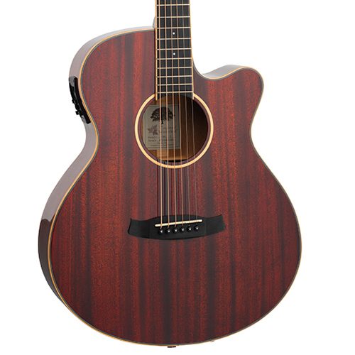 Tanglewood Winterleaf TW4 E FR - Red Gloss - Image 4