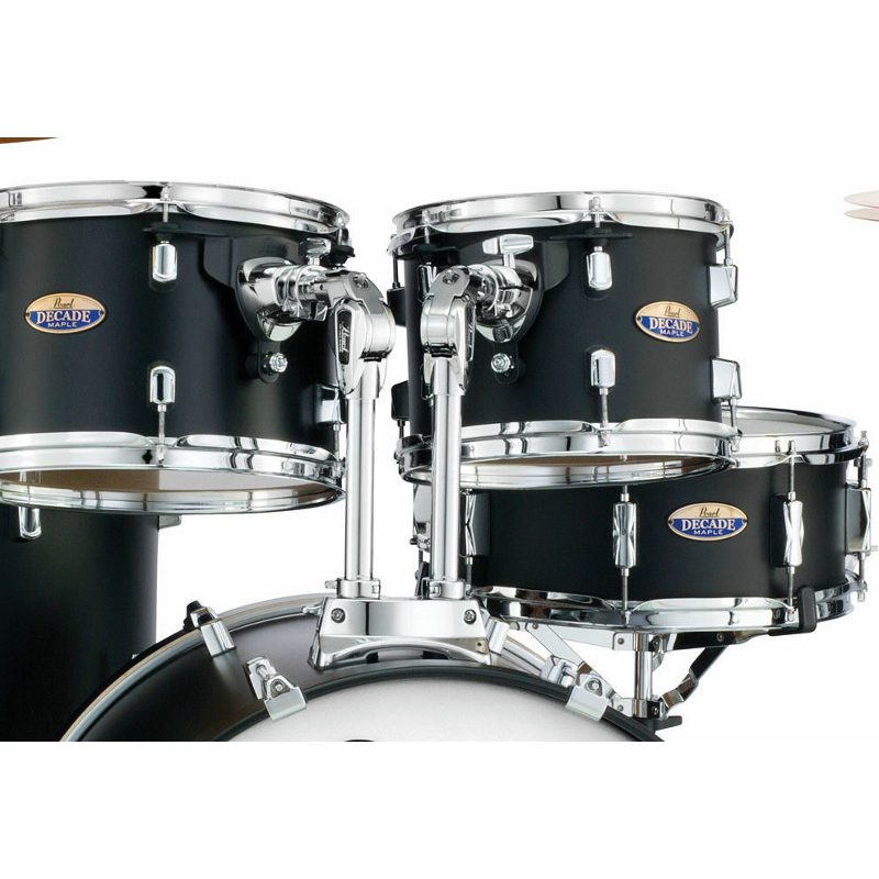 Pearl Decade Maple DMP925S/C227 Drum Kit w/Hardware - Satin Slate Black - Image 5