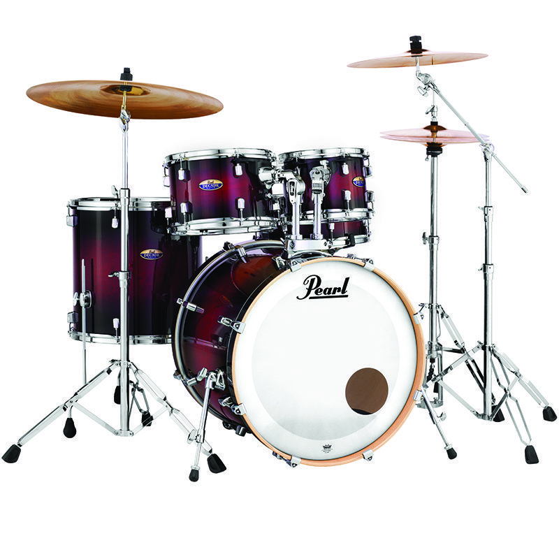 Pearl Decade Maple DMP925S/C261 w/ Hardware - Gloss Deep Red Burst - Image 3