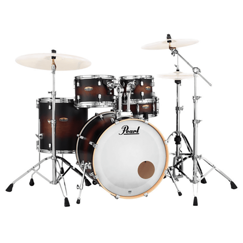 Pearl Decade Maple DMP905/C260 w/Hardware - Satin Brown Burst - Image 7