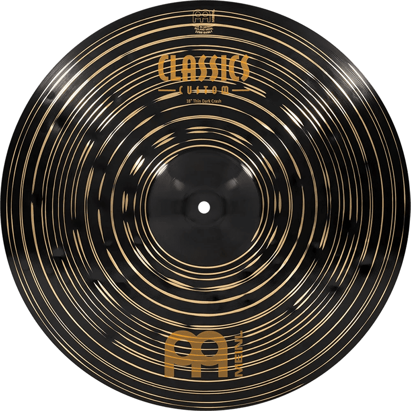 Meinl Cymbals 18" Classics Custom - Thin Dark Crash