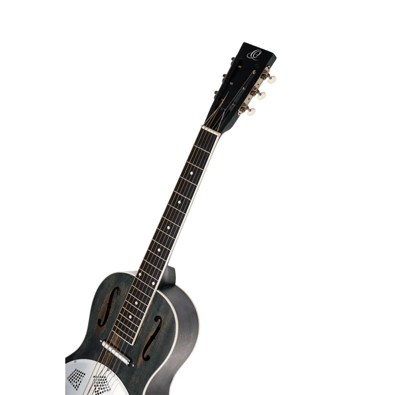 Ortega RRG30E Resonator Guitar w/Pickup - Distressed Denim - Image 2