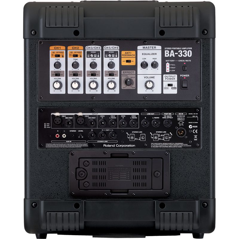 Roland BA-330 - Stereo Portable Amplifier - Image 4