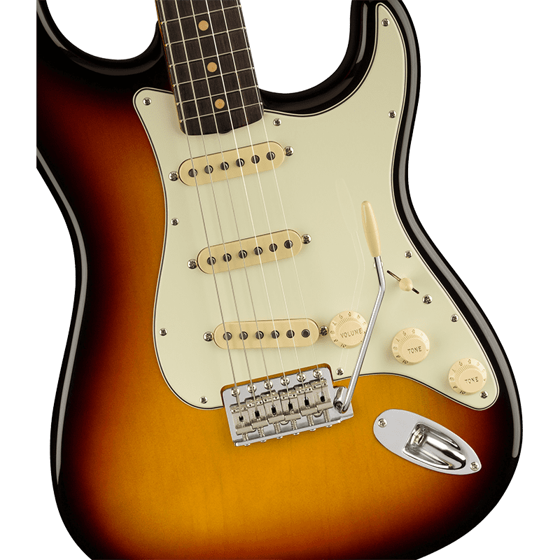 Fender American Vintage II 1961 Stratocaster RW 3-Colour Sunburst - Image 4