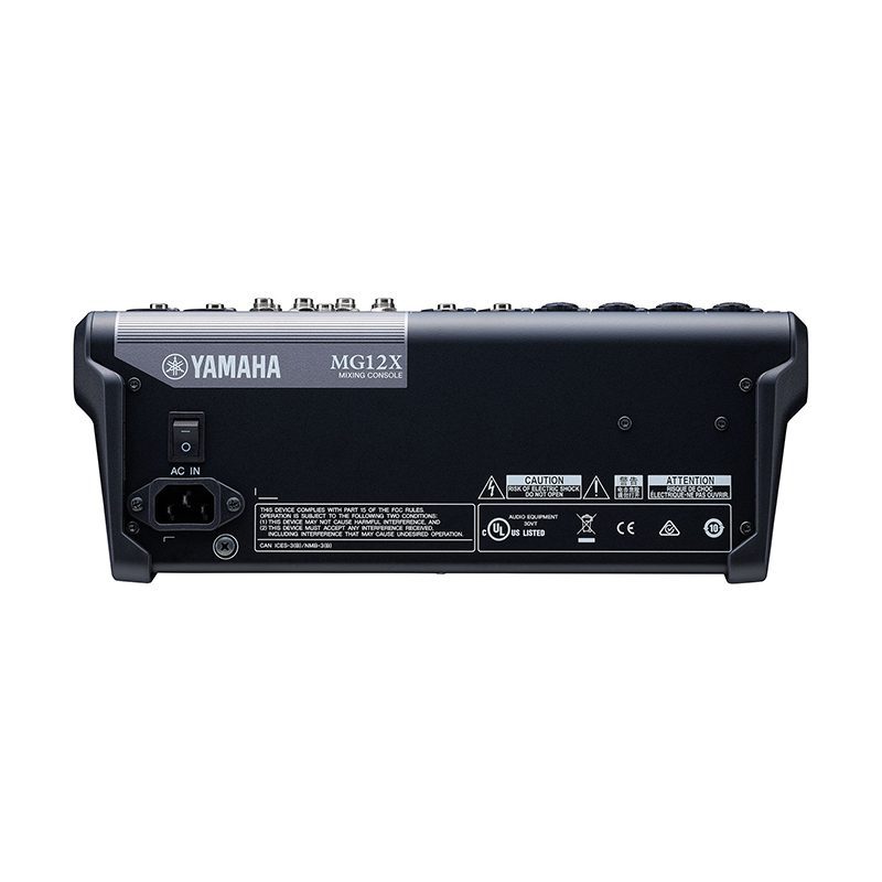 Yamaha MG12X - 12-Channel Mixing Console - Image 4