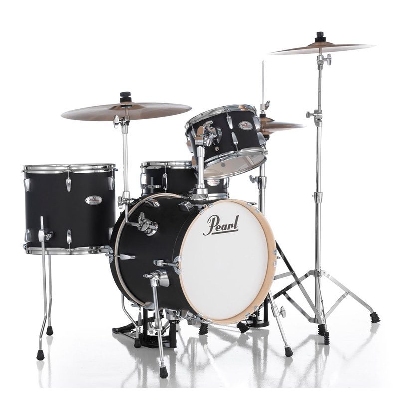 Pearl Midtown Bag Set MDT564/C-D572 Drum Kit - Matte Asphalt Black - Image 2