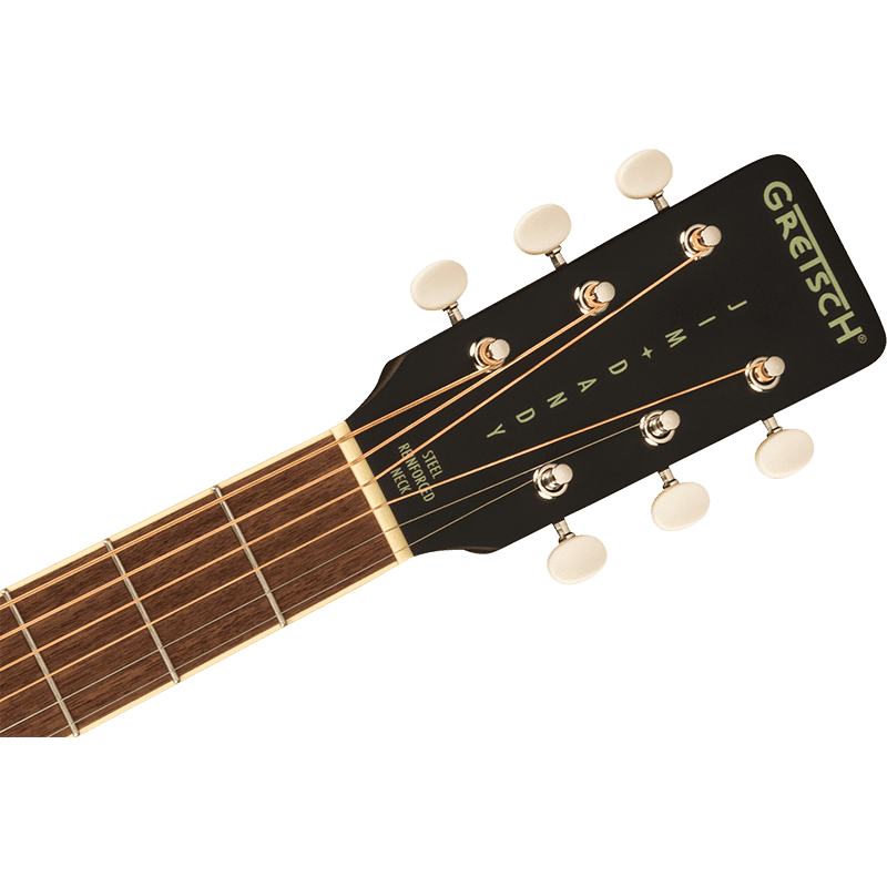 Gretsch Jim Dandy Dreadnought Acoustic Guitar - Rex Burst - Image 7