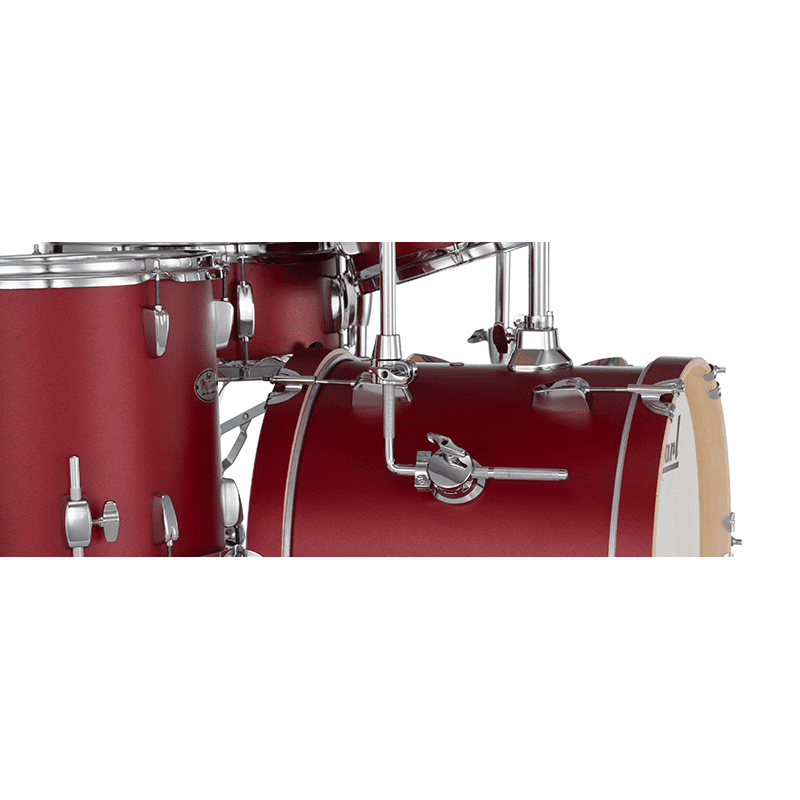 Pearl Midtown MDT564/C-D572 Drum Kit - Matte Red - Image 5