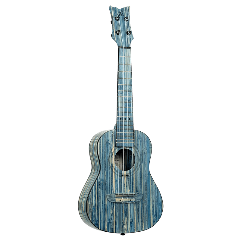 Ortega RUSWB-CC Concert Bamboo Ukulele - Stonewashed