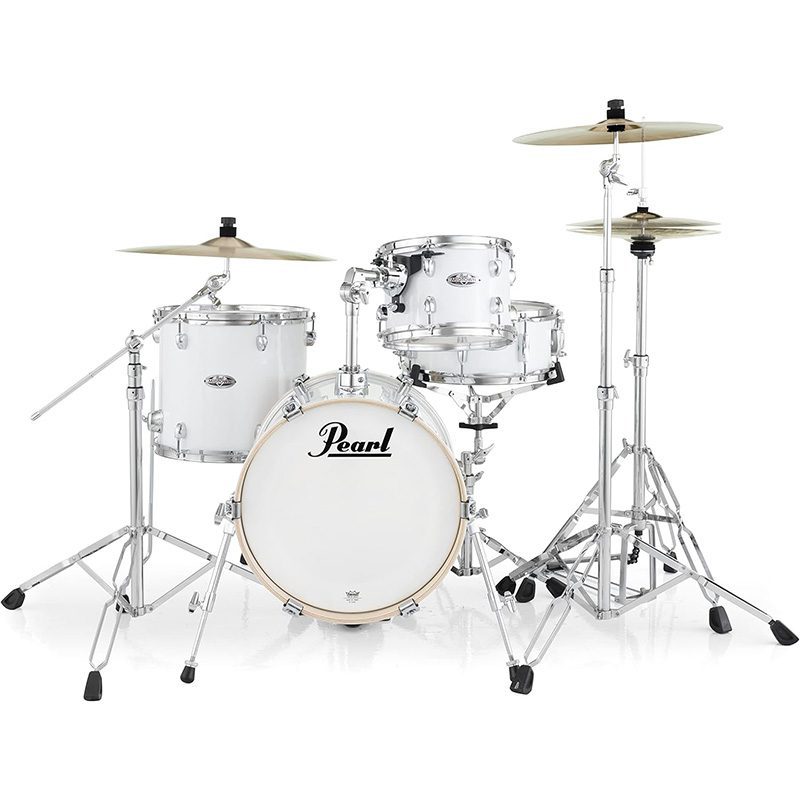 Pearl Midtown MDT564/C-D33 Drum Kit - Pure White