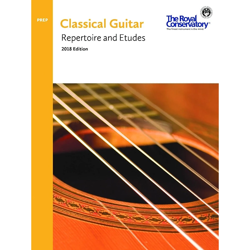 RCM - Classical Guitar Repertoire and Etudes - Preparatory 2018 Edition