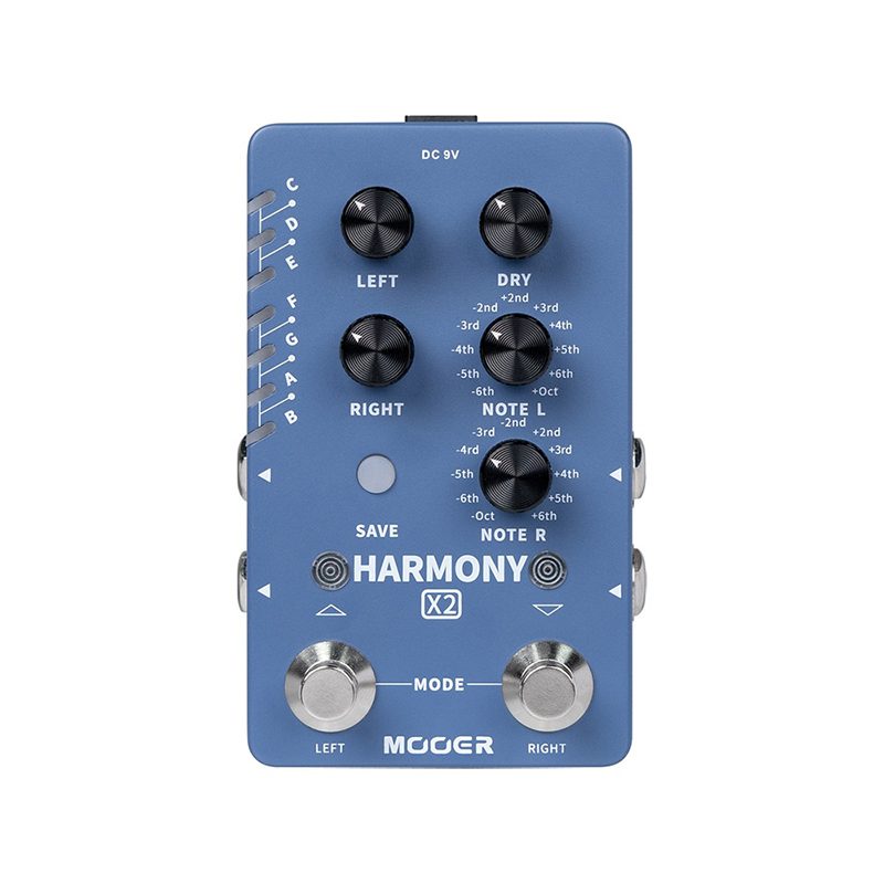 MOOER Harmony X2 - Harmony Effect - Image 2