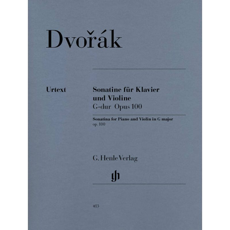 Dvorák Sonatina for Violin And Piano in G - Op. 100