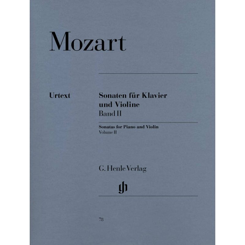 Mozart - Violin Sonatas - Volume 2 - HN78