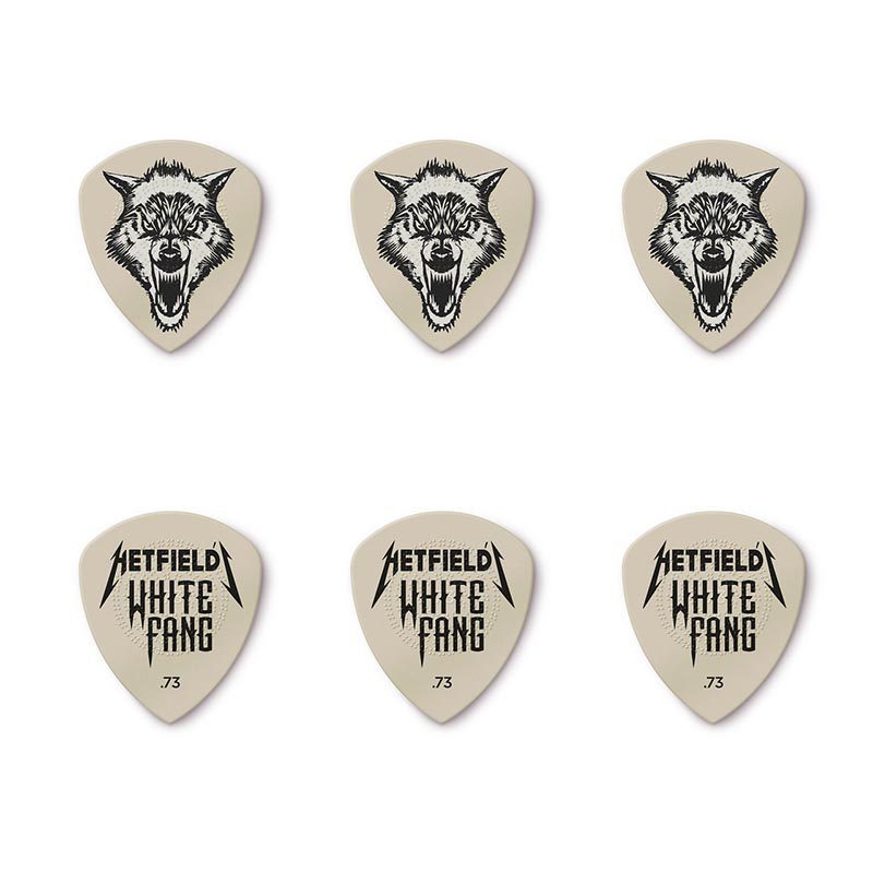 Dunlop James Hetfield's White Fang Pick Tin - .73mm - Image 4