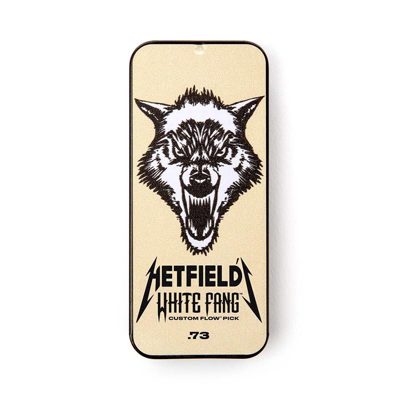 Dunlop James Hetfield's White Fang Pick Tin - .73mm - Image 2