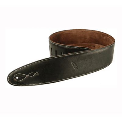 Leathergraft Pro Deluxe Guitar Strap - Brown