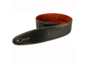 Leathergraft Pro Deluxe Guitar Strap - Rust