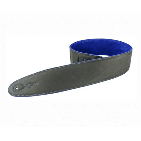 Leathergraft Pro Deluxe Guitar Strap - Blue
