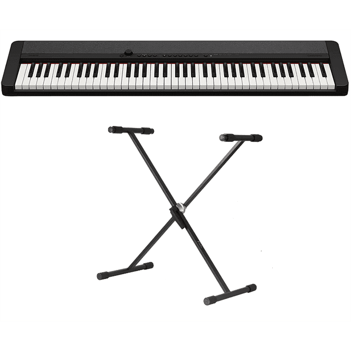 Casio CT-S1-76BK - 76-Key Keyboard w/Keyboard Stand