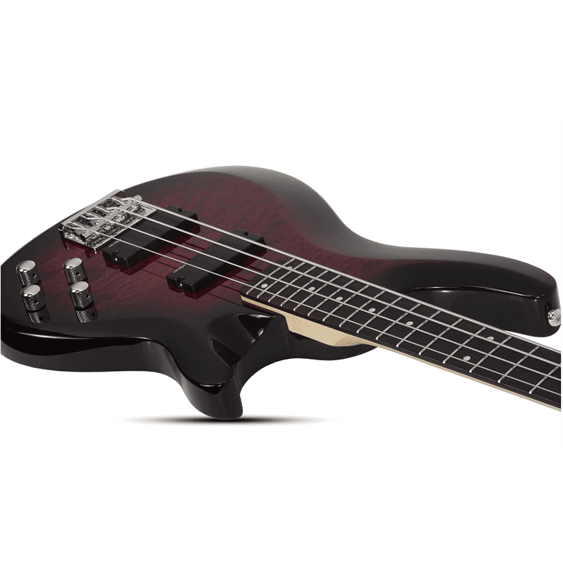 Schecter C-4 Plus - See Through Cherry Burst - Image 4