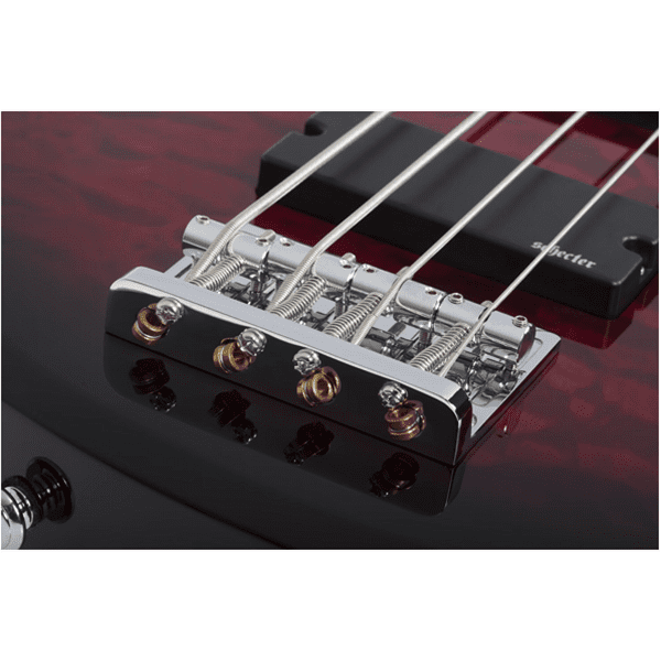 Schecter C-4 Plus - See Through Cherry Burst - Image 2
