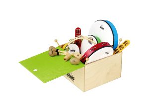 Meinl Nino SET012 - 12 Piece Percussion Pack w/Wooden Storage Box