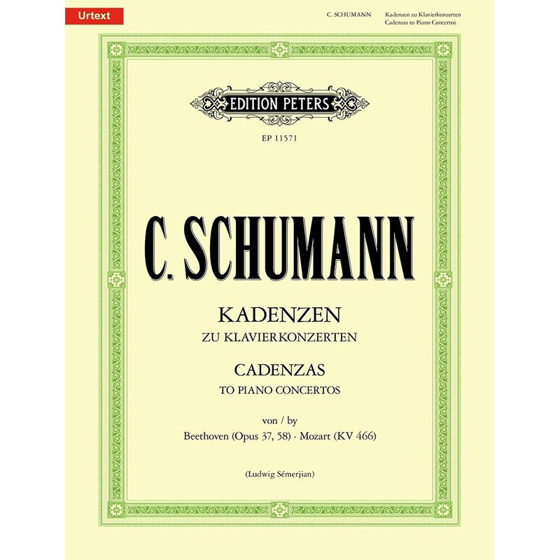 C.Schumann - Cadenzas To Piano Concertos