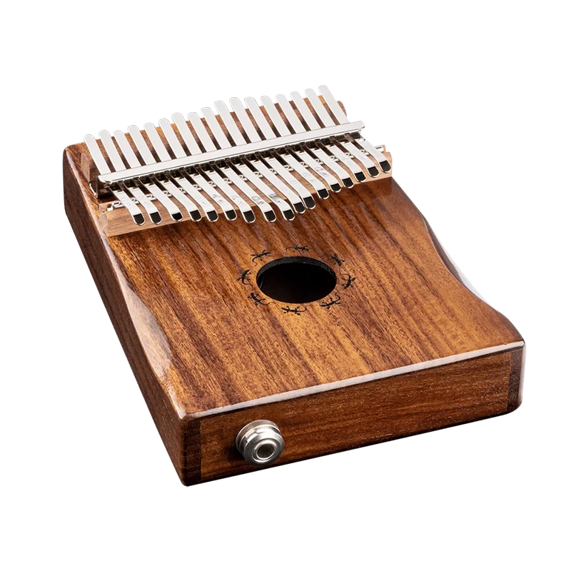 Ortega OKB1E Kalimba w/Pickup - 17 Notes - Acacia - Image 2