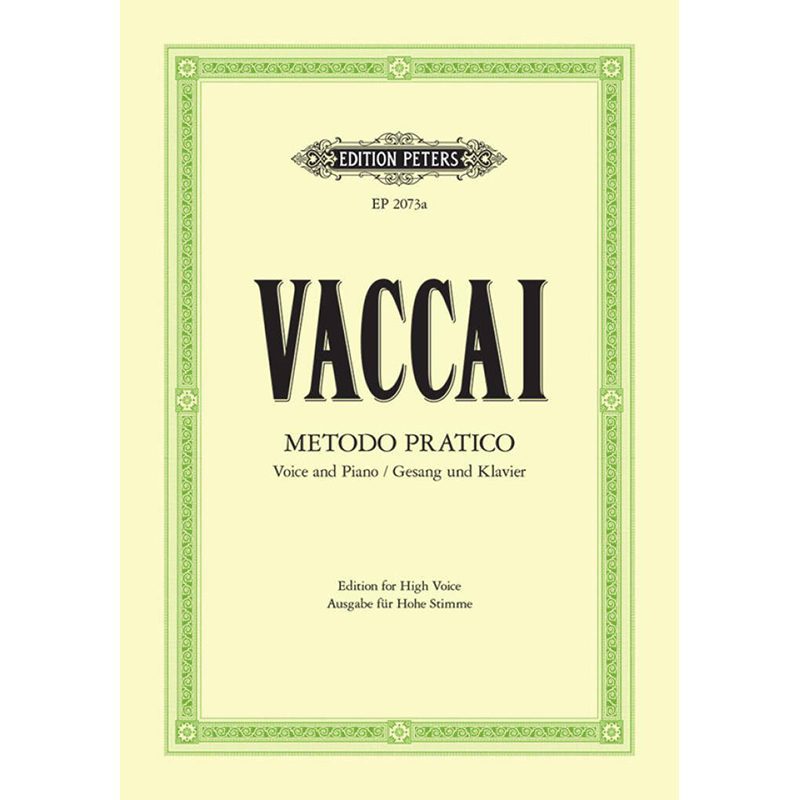 Vaccai - Metodo Practico - High Voice