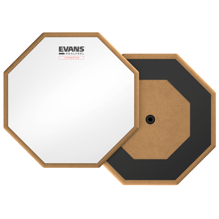Evans RealFeel Attacktile 10" Drum Practice Pad - Image 5