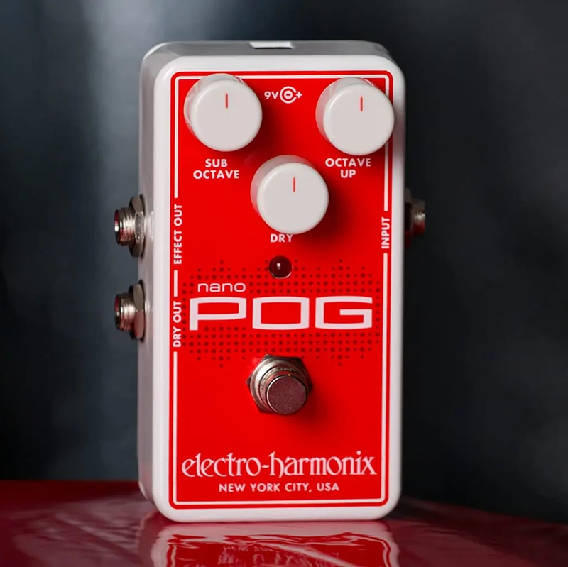 Electro Harmonix Nano POG - Polyphonic Octave Generator - Image 3
