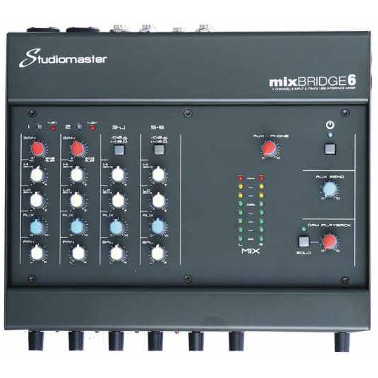 Studiomaster Mixbridge6 - Mixing Console/Recording Interface