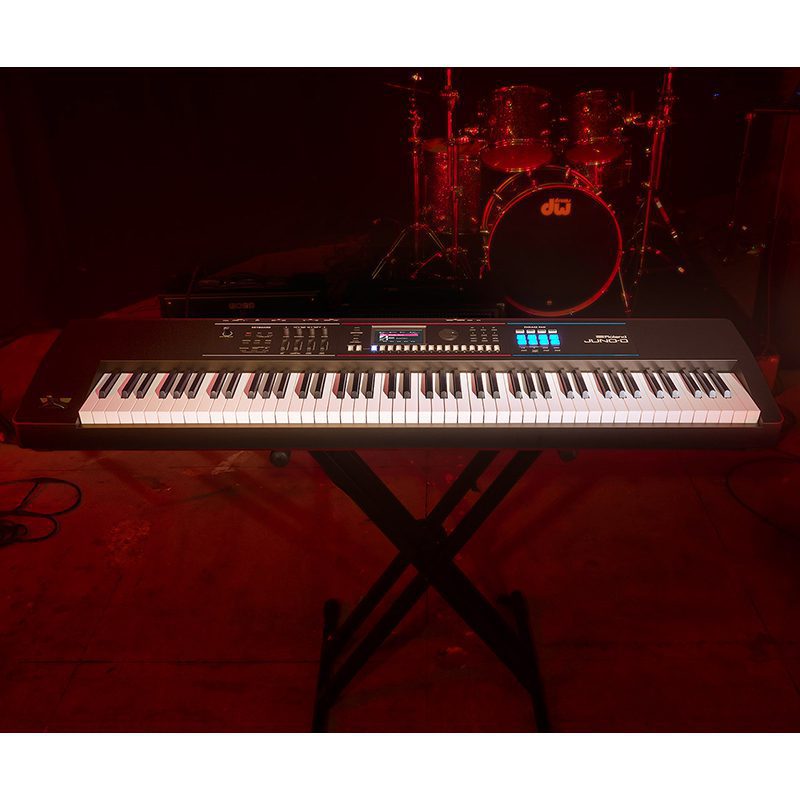 Roland JUNO-D8 - w/Double Braced Keyboard Stand - Image 3