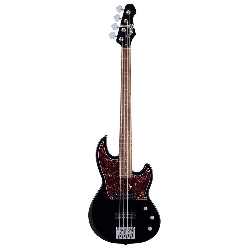 Shergold SBL15 - Libertine Standard Bass Guitar - Solid Black