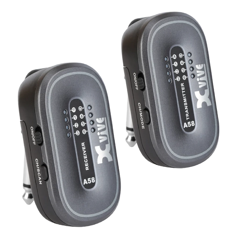Xvive AC58 Wireless Guitar System With Charger Case - Image 3