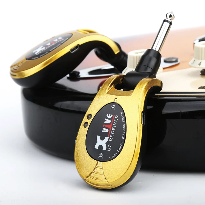 Xvive U2 Wireless Guitar System - Gold