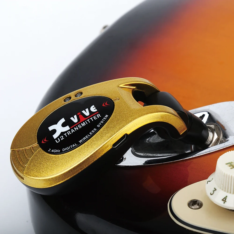 Xvive U2 Wireless Guitar System - Gold - Image 4