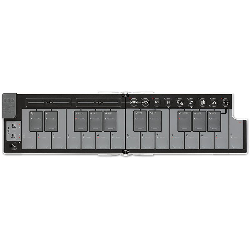 KORG nanoKEY Fold - Foldable Midi Keyboard - White - Image 4
