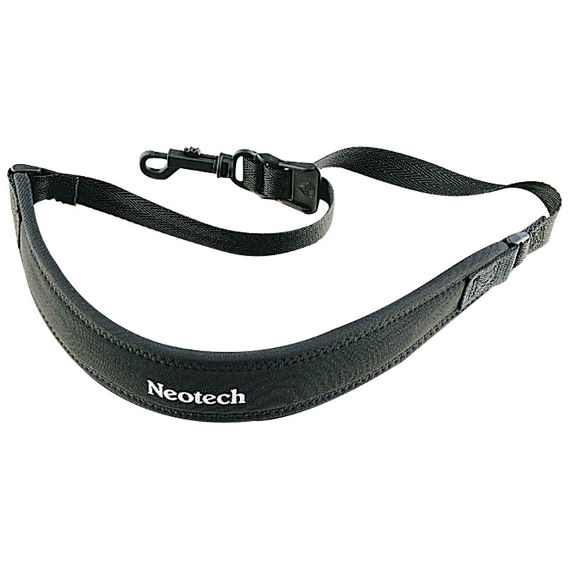 Neotech Classic Saxophone Strap - Black - Regular - Swivel Hook