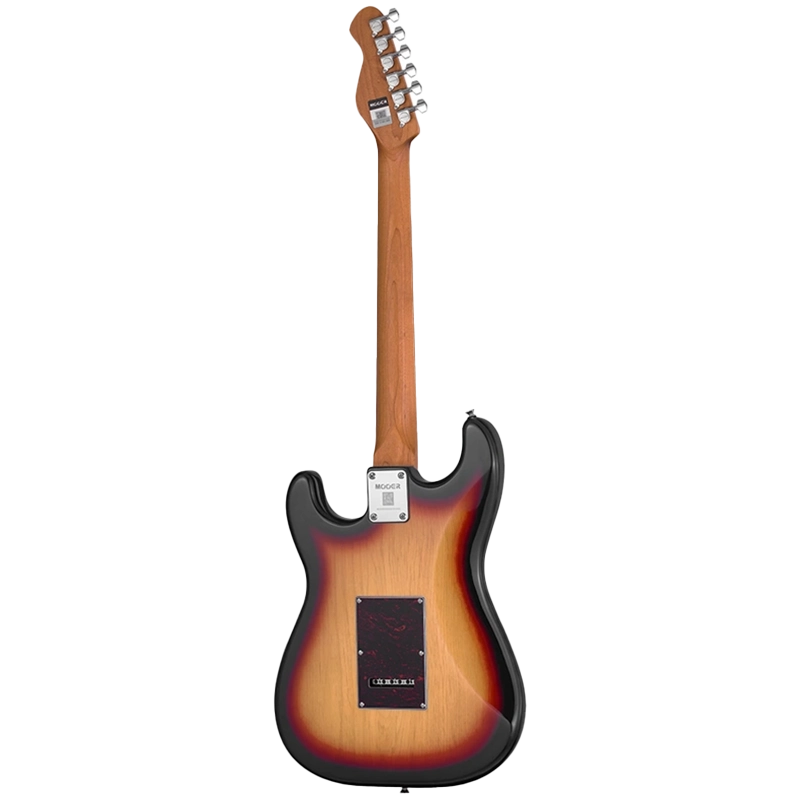MOOER MCS10 Pro Electric Guitar - HSS - Sunburst - Image 4