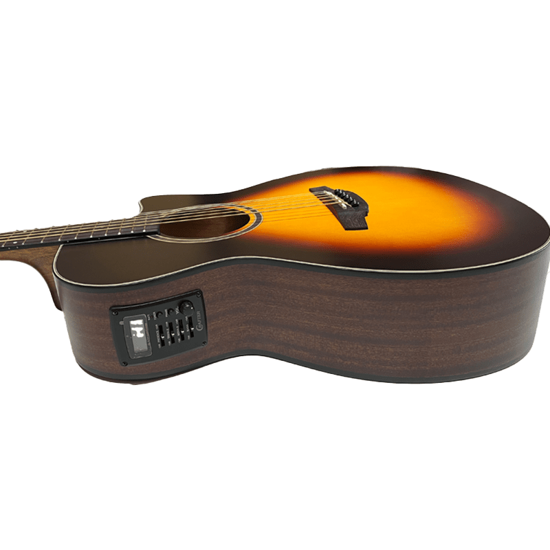 Crafter HT-200CEFS - Electro Acoustic - Vintage Sunburst - Image 3