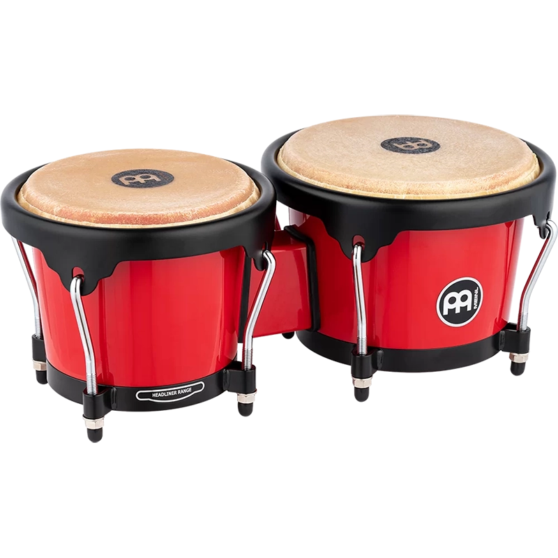 Meinl HB50R Journey Series Bongos - Red - Image 2