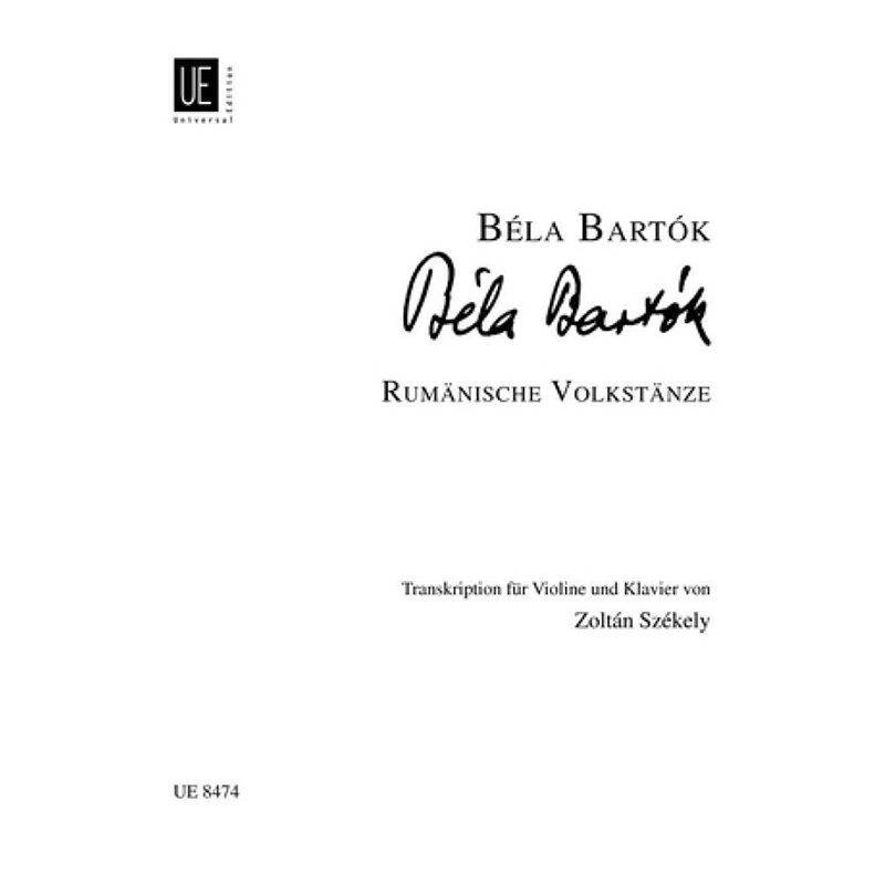 Béla Bartók - Roumanian Folk Dances