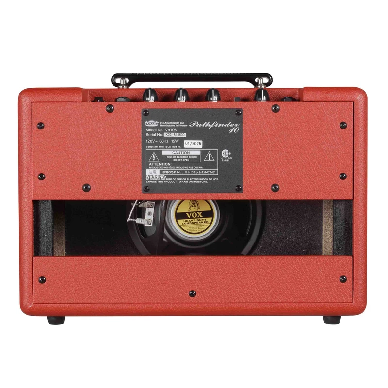 Vox Pathfinder 10 Guitar Amplifier - Limited Edition Red - Image 5