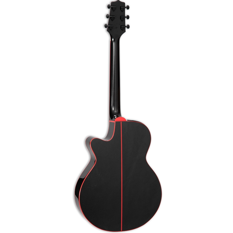 Takamine GF49-CB - Cosmic Black Sparkle - Image 4