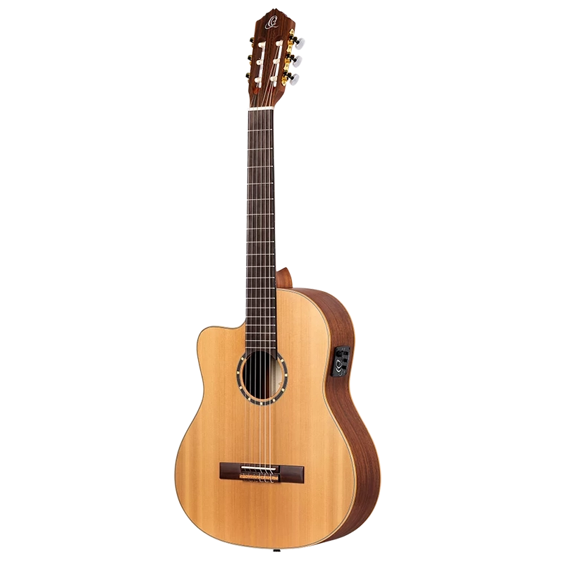 Ortega RCE131L Cutaway Classical Guitar w/Bag - Left Handed