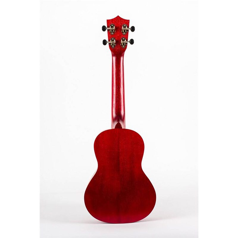 Bumblebee BUS23 Soprano Ukulele - Red - Image 3